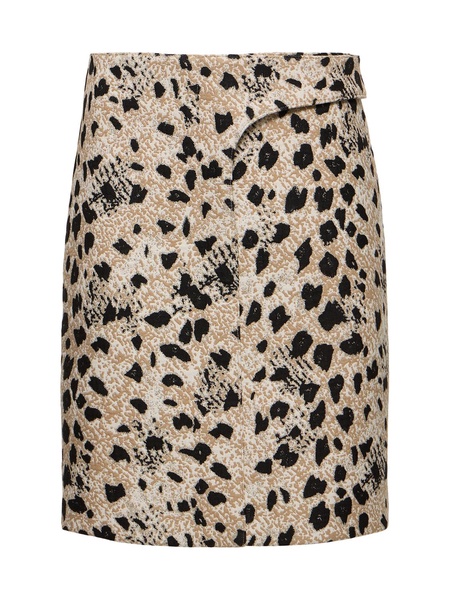 La Jupe Obra leo cady side buckle skirt