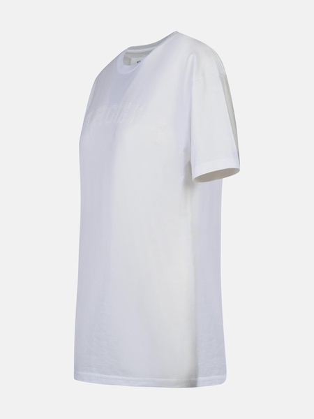 WHITE COTTON T-SHIRT