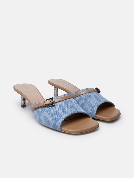 LIGHT BLUE DENIM SLIPPER