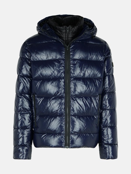 NAVY POLYAMIDE DOWN JACKET