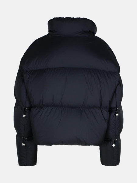 'AGATE' MATT BLACK NYLON DOWN JACKET