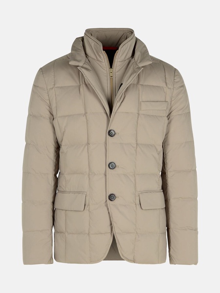 BEIGE POLYESTER JACKET