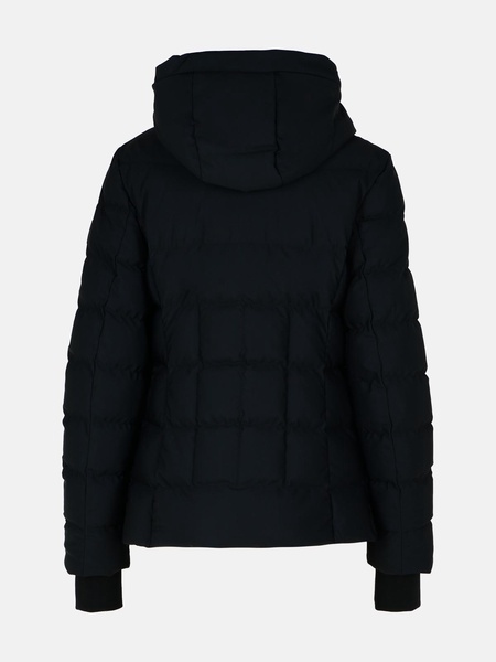 'BETTA' BLACK NYLON BLEND DOWN JACKET