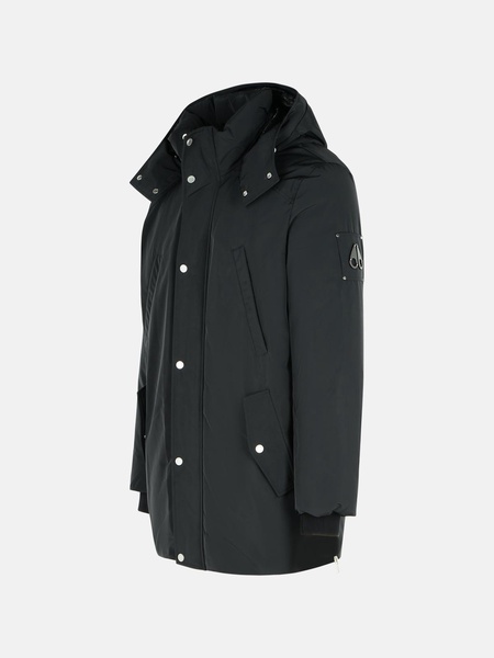 'GRANITE PEAK' BLACK POLYESTER PARKA