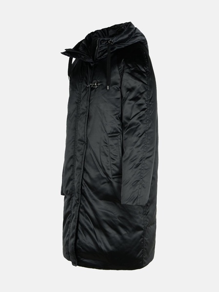 BLACK POLYAMIDE PARKA