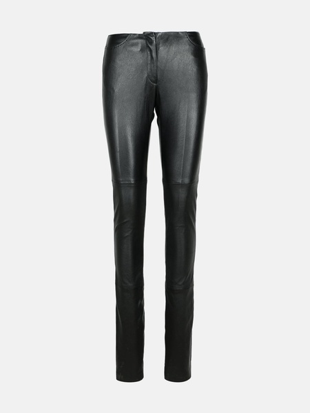 BLACK LEATHER PANTS