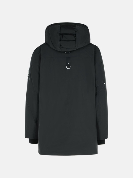 'GRANITE PEAK' BLACK POLYESTER PARKA