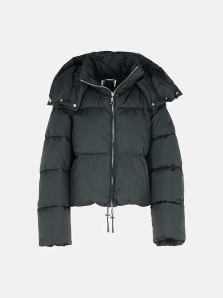 'BEIRA' BLACK POLYESTER DOWN JACKET