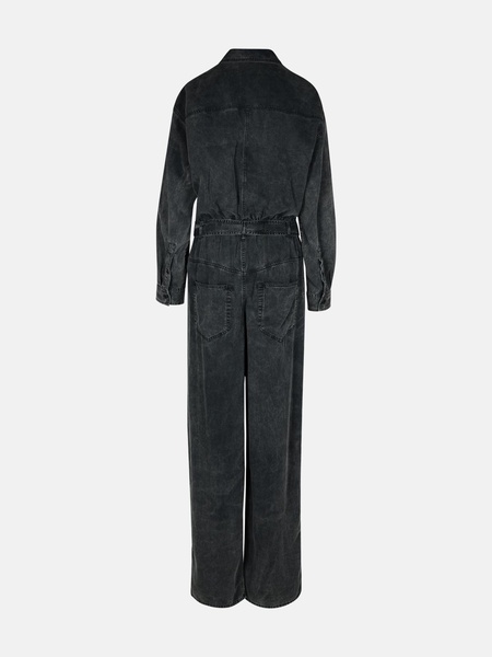 'PAIGE' ONE-PIECE JUMPSUIT IN BLACK LYOCELL