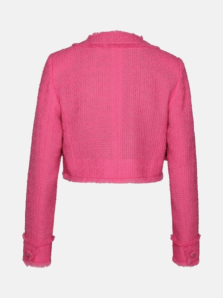 Dolce & Gabbana Pink Wool Jacket Woman