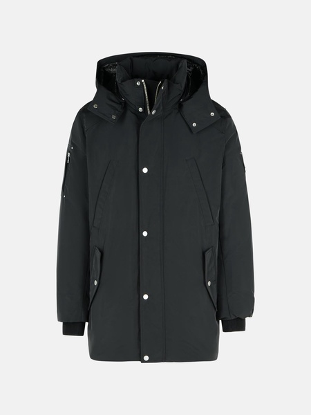 'GRANITE PEAK' BLACK POLYESTER PARKA