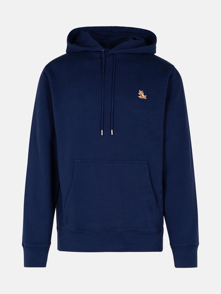 BLUE COTTON SWEATSHIRT