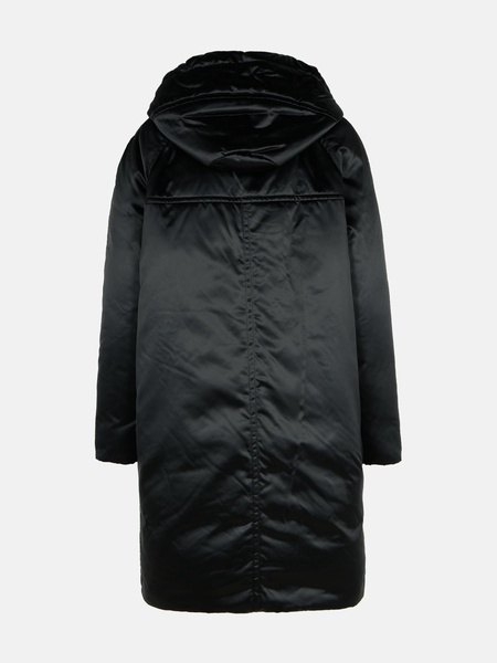 BLACK POLYAMIDE PARKA