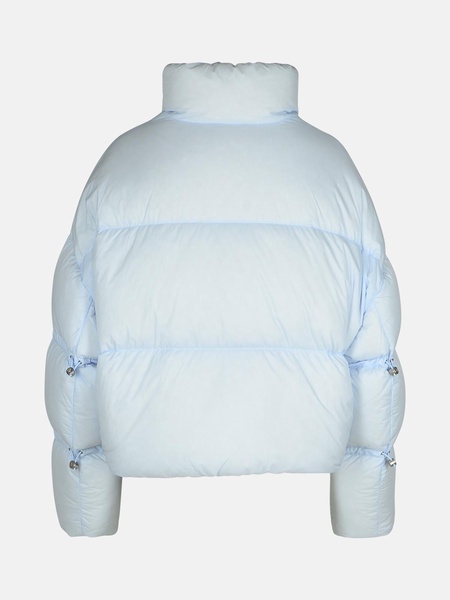 'AGATE' LIGHT BLUE NYLON DOWN JACKET