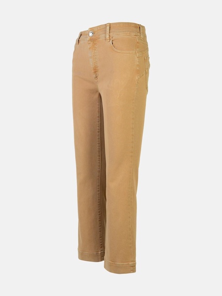 'ENNA' BEIGE COTTON JEANS