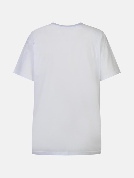 WHITE COTTON T-SHIRT