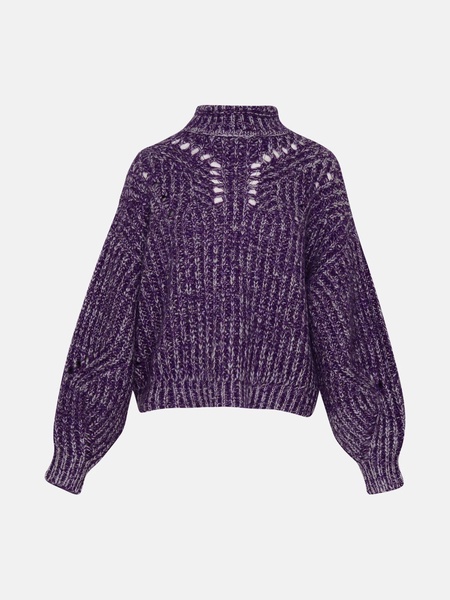 JARREN BLEND MOHAIR VIOLA TURTLENECK SWEATER