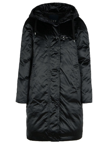 Fay Black Polyamide Parka Women