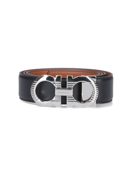 Ferragamo Men Gancini" Reversible Belt