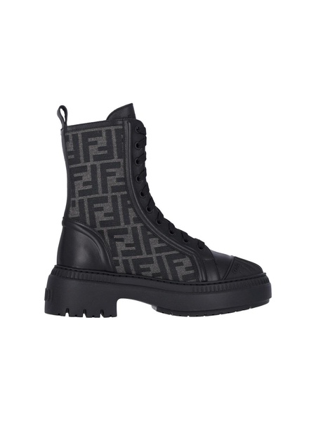 Fendi Women Domino' Biker Boots