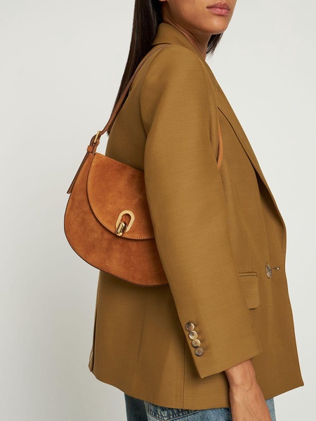 The Tondo suede leather hobo bag