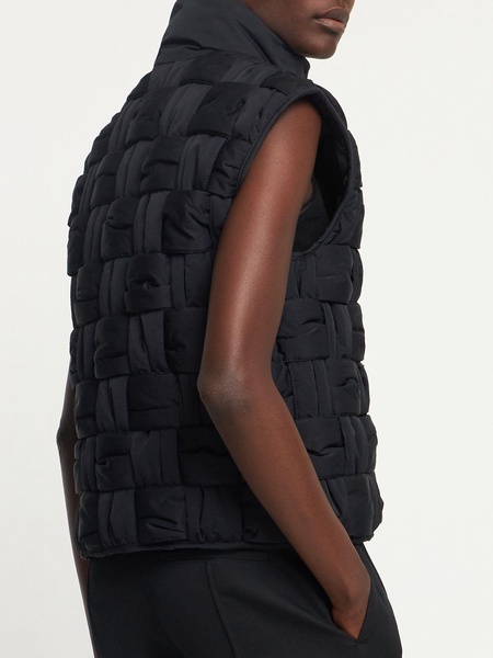 Tech nylon down vest