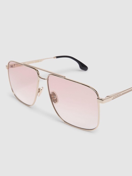 V Line metal sunglasses