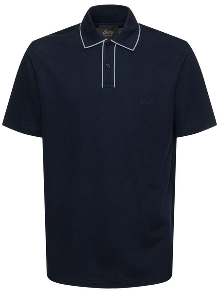 Cotton piquet polo