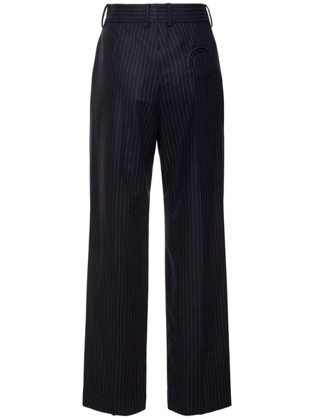 Lady Maud Fox pinstripe straight pants