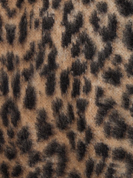 Leopard print sweater