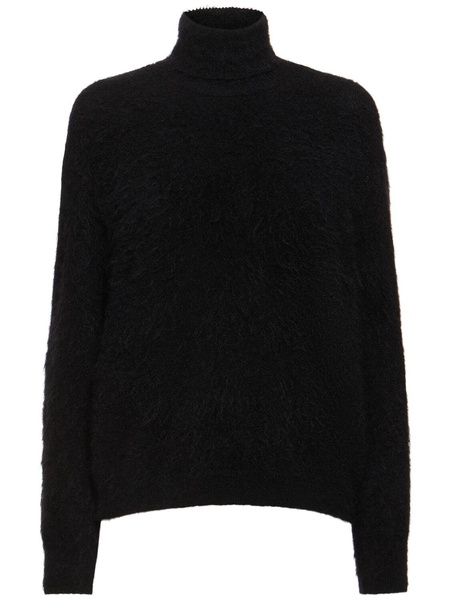 Mohair blend turtleneck sweater