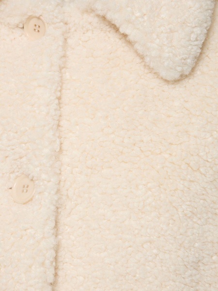 Zowi buttoned teddy short coat