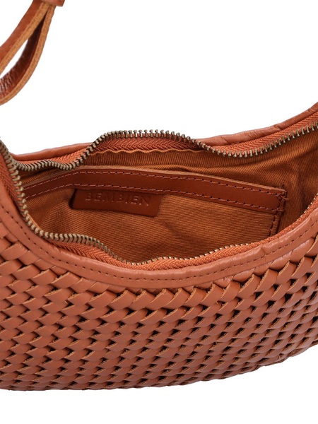 Mini Sling handwoven leather bag