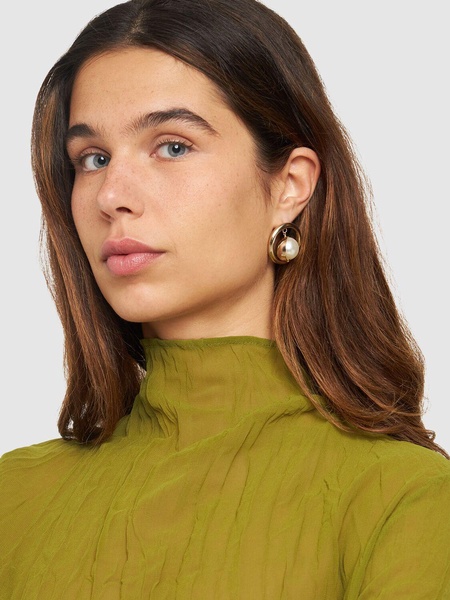 Miranda faux pearl earrings