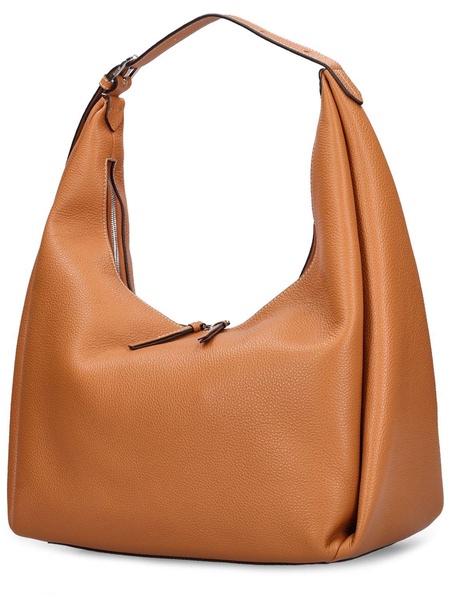 Belt hobo leather shoulder bag