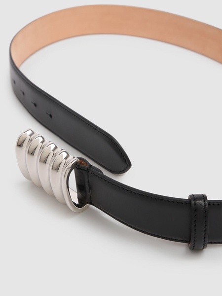 4cm Medium Julius smooth leather belt