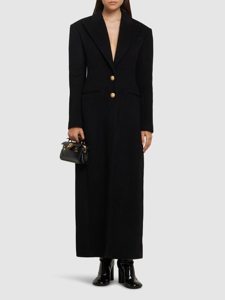 Wool & cashmere long coat