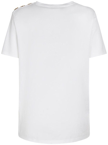 Logo print cotton t-shirt