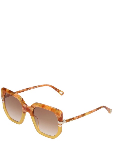 West butterfly bio-acetate sunglasses