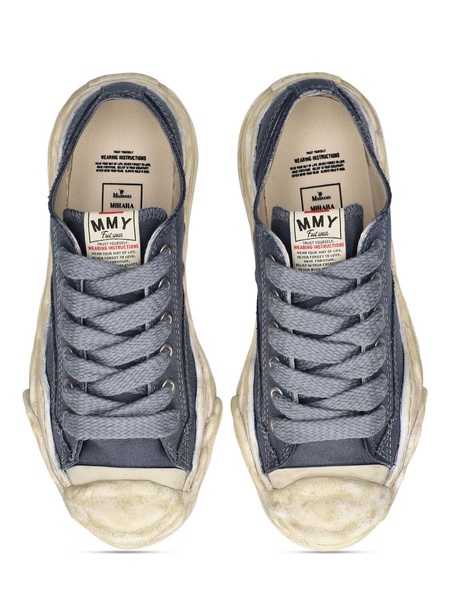 Hank canvas low top sneakers