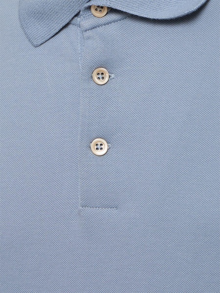 Cotton piquet polo