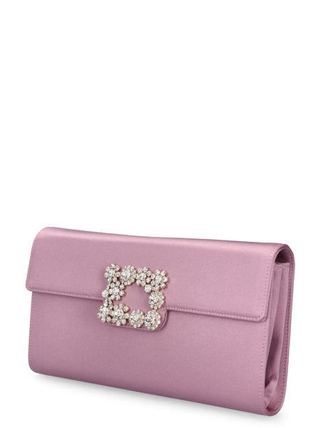 LVR Exclusive satin envelope clutch