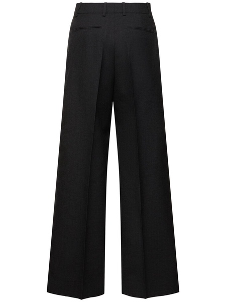 Wool gabardine pants