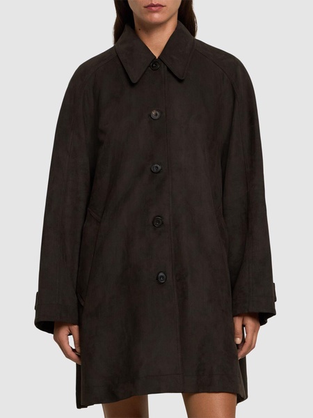 Buttoned short coat