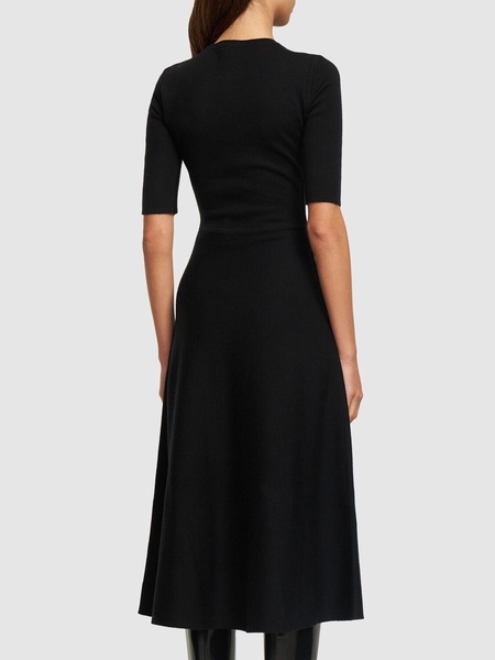 Seymore wool blend knit midi dress