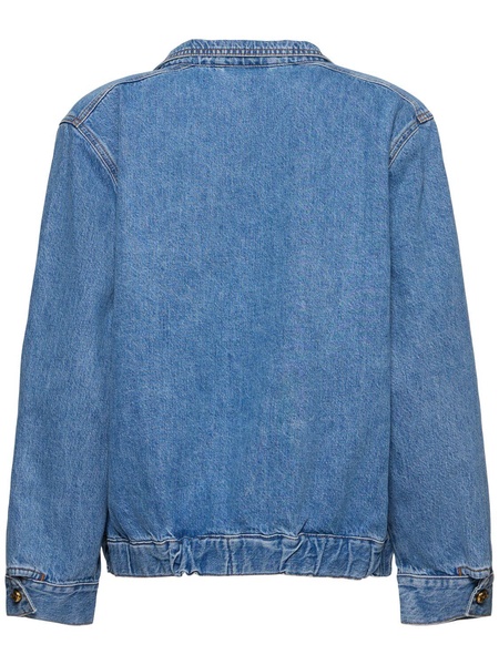 Nariida Cleo denim bomber jacket