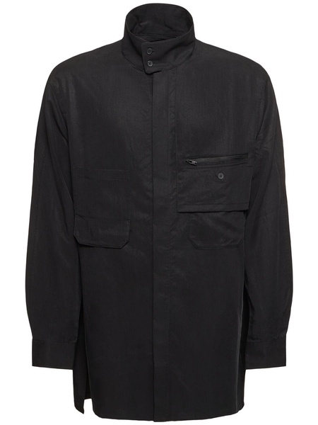 Lyocell blend overshirt