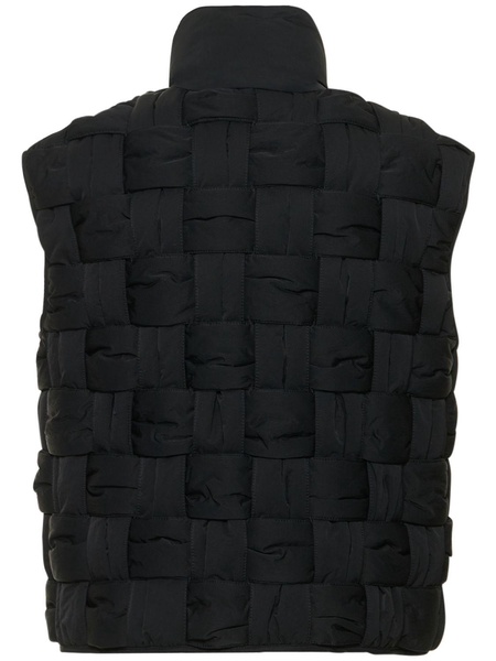 Tech nylon down vest