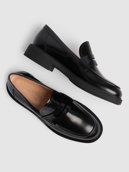 20mm Harris leather penny loafers