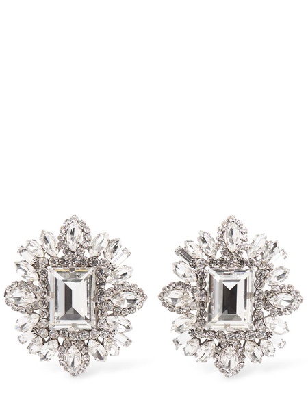 Crystal stud earrings